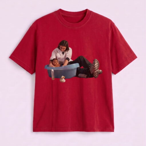 Bathing Baby Meme Shirt